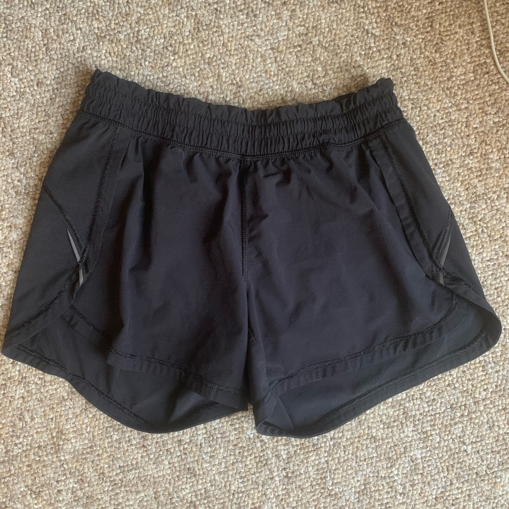 Athlete black shorts